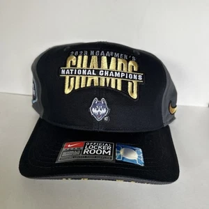 UConn Huskies Hat Nike Mens Ajustable National Champions 2023 - Picture 1 of 4