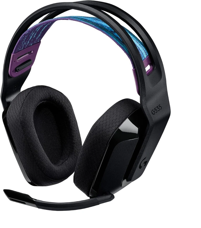 Logitech G535 Lightspeed Wireless Gaming Headset - Black (No Receiver) (/GM1-... - Image 1 of 1