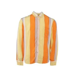 Sandro Men's Shirt Size L Striped SHPCM00820 - Picture 1 of 8