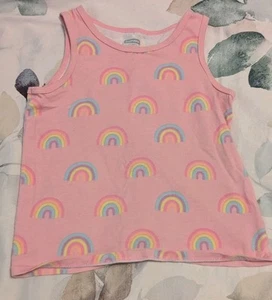 Garanimals Pink Rainbow Tank Top Girls Size 5T - Picture 1 of 4
