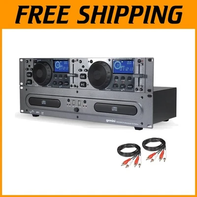 Gemini Dual CD/USB DJ Media Player with Jog Wheels - Image 1 of 4