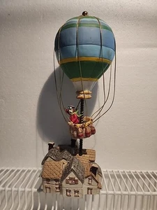 Vtg George Good Hot Air Balloon Music Box Plays Around The World In 80 Days 1986 - Picture 1 of 3