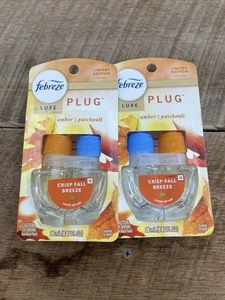 2x Febreze Plug Amber Duftöl Nachfüller Lufterfrischer - Bild 1 von 2
