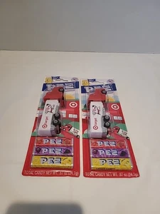 2-2024 PEZ TARGET TRUCK BULLSEYE COLLECTIBLE CANDY DISPENSER LIMITED EDITION - Picture 1 of 17