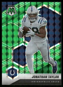 2021 Panini Mosaic Prizm Green B Jonathan Taylor Indianapolis Colts #96 - Bild 1 von 2
