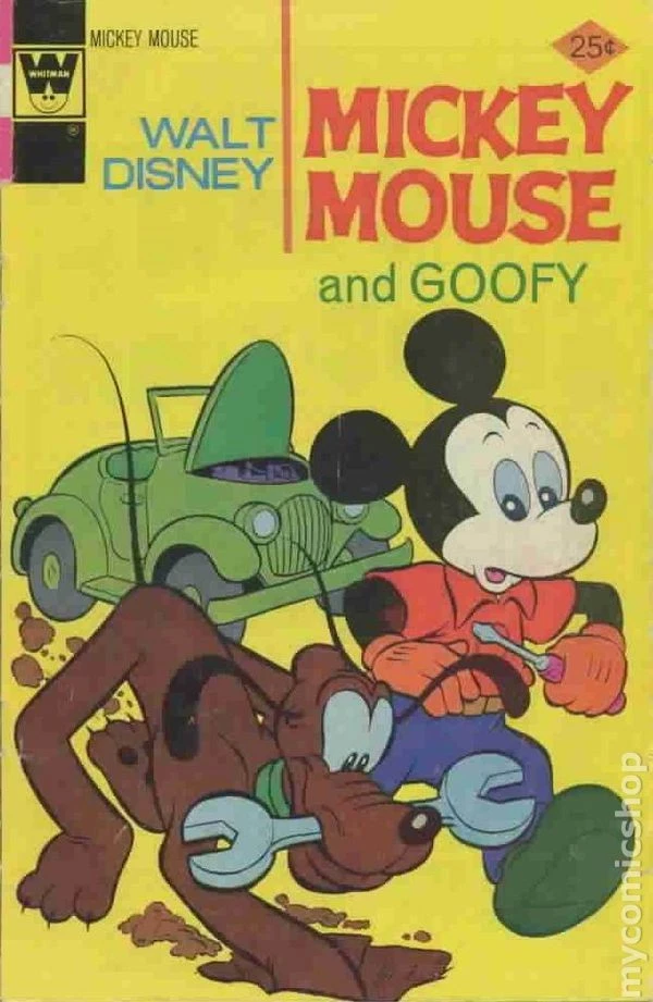 Mickey Mouse #161 VG 1976 Whitman Stock Image Low Grade - Image 1 of 1