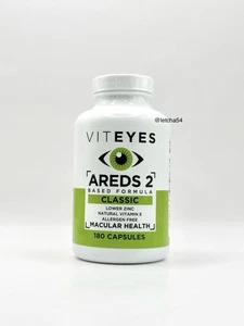 Viteyes AREDS 2 Based Formula CLASSIC Eye Vitamins Macular Health (180 Capsules) - Picture 1 of 6
