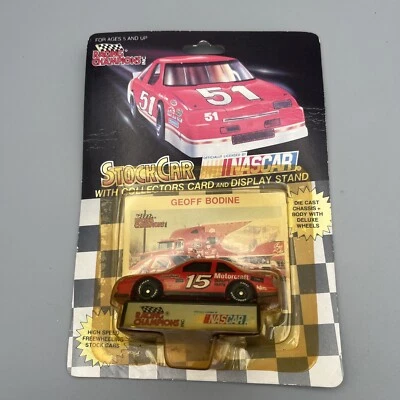 1991 NASCAR Racing Champions GEOFF BODINE #15 Motorcraft 1/64 Diecast Stock Car - Image 1 of 2