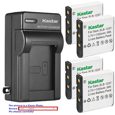 Cargador de pared de CA de batería Kastar para cámara Sigma BP-31 BP31 y Sigma DP2 DP-2 Foto 1 de 4