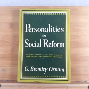 Personalities in Social Reform - 1950 Hardcover w/ Dustjacket by G Bromley Oxnam - Bild 1 von 20