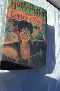 HARRY POTTER AND THE GOBLET OF FIRE 1st US & UK EDITION 8 JULY 2000 HC/DJ - Picture 1 of 5