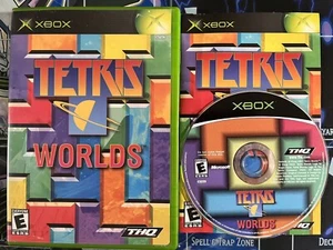 Tetris Worlds Xbox Live (Microsoft Xbox, 2003) W/Manual - Tested Working - Picture 1 of 6
