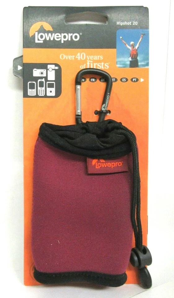 Lowepro Hipshot 20 Universal Case for Hand Held Devices - Purple / Cherry - Image 1 of 1