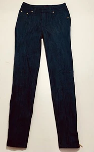 Iman Womens Jeans Size 2 Skinny Dark Dressy Casual FREE SHIPPING - Picture 1 of 4