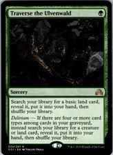 Traverse the Ulvenwald - LP -Innistrad  - Rare - Magic The Gathering MTG