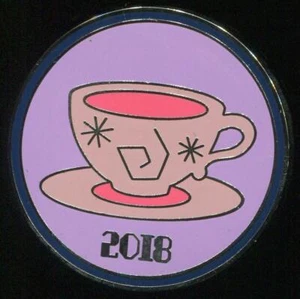 Disney Parks 2018 Booster Set Mad Tea Party Taza de té Prendedor Disney 128440 - Imagen 1 de 1