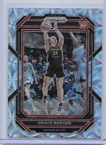 2023 WNBA Prizm Premium Box Set GRACE BERGER ROOKIE Indiana Fever #139 03/99