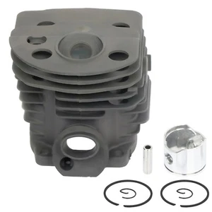Para Husqvarna 51 55 Motosierra Parte Motor Cilindro Pistón Muñeca Pin Kit 45mm - Imagen 1 de 8