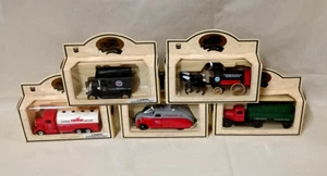 NIB (5) LLEDO DAYS GONE England Chevron, Pearl Oil Van, Semi Truck, Standard - Picture 1 of 11