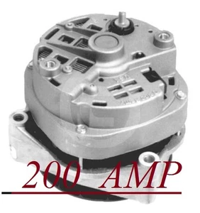 HUMMER H1 Suburban Diesel Cadillac Escalade NEW HD Alternator 200 HIGH AMP CHEVY - Picture 1 of 2
