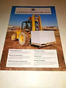  jcb rough terrain fork lifts 926 930 sale brochure 6 page  9999/2127 11/89 - Picture 1 of 1