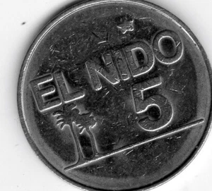 Pachisio Tokens: EL NIDO 5 - Picture 1 of 2