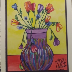 art print 11 x 14 unframed by Tari  White, Love Buds - Picture 1 of 4