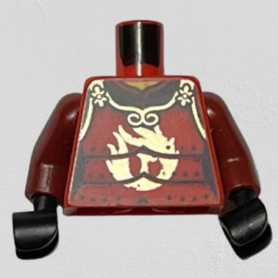 Lego® Ninjago Minifiguren-Torso 973pb3944c01 njo614 Samurai X Nya schwarze Hände - Bild 1 von 2