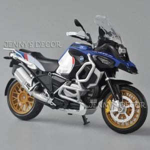 1:12 Diecast Motorcycle Model Toys BMW R1250 GS MIniature Replica Sound & Light - Picture 1 of 18