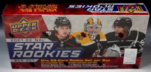 Upper Deck 2021-22 Star Rookies Set Sealed Box NHL Hockey RC Complete Set Neu in OVP - Bild 1 von 5