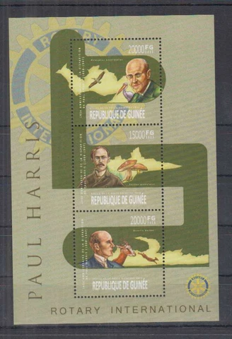 F567. Guinee - MNH - 2013 - Organizations - Rotary International Cover