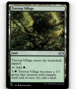 MTG Treetop Village Jumpstart 2022 Uncommon - Picture 1 of 1