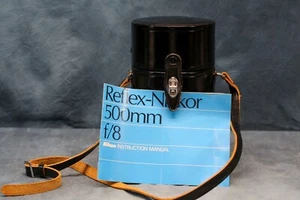 Nikon Relex-Nirror 500mm f/8.0 con estuche y tapas -NUEVO STOCK ANTIGUO - EXCELENTE - Imagen 1 de 19