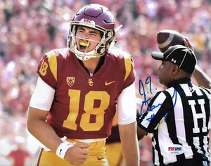 JT J.T. DANIELS SIGNED AUTOGRAPHED USC TROJANS 8x10 PHOTO FOOTBALL PSA/DNA - Picture 1 of 2