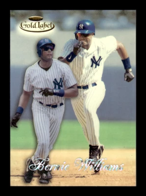 1998 Topps Gold Label Class 2 # 76 Bernie Williams Card (B65) New York Yankees - Image 1 of 2