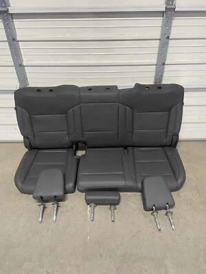 2019 - 2025 Chevrolet Silverado Sierra 1500 2500 Rear Seat Seats Crew Cab SEAT - Image 1 of 4