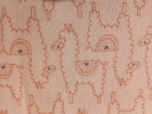 Moda Fabric Soft&Sweet Stacy Iest Hsu Brushed Cotton Flannel Llamas 1.5yds x 45" - Picture 1 of 9