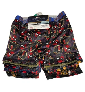 New Spiderman No Way Home Boys Boxer Briefs Set Of 4 Size 10 Marvel Studios 2021 - Picture 1 of 9