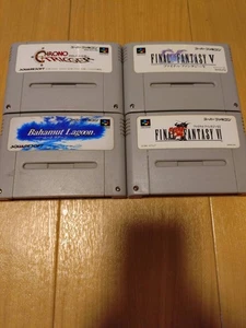 SFC RPG set Final Fantasy 5 6 / Chrono Trigger / Bahamut Lagoon Tested  - Picture 1 of 1