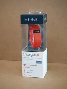 Fitbit Charge HR Heart Rate + Activity Wristband - Red LARGE - Picture 1 of 5