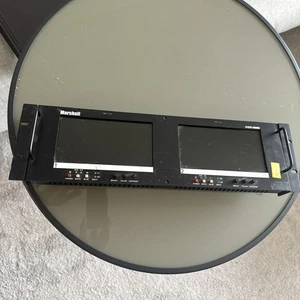 Marshall V-R72P-2HDSDI Dual 7" LCD Monitor - Picture 1 of 8