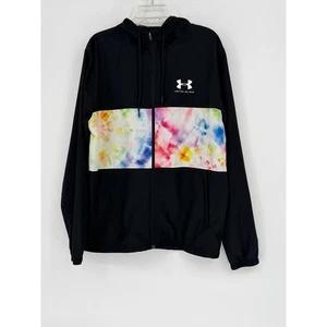 Under Armour United We Win Windbreaker Herren L schwarz Batik sportlich 93-17 - Bild 1 von 9