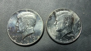 Set of 2020 P&D Kennedy Half Dollars, Circulated NIFC READ READ READ - Picture 1 of 2