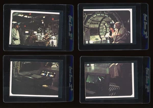 1977 Panini Star Wars Stickers 105 106 107 108 Luke Skywalker Han - Picture 1 of 2