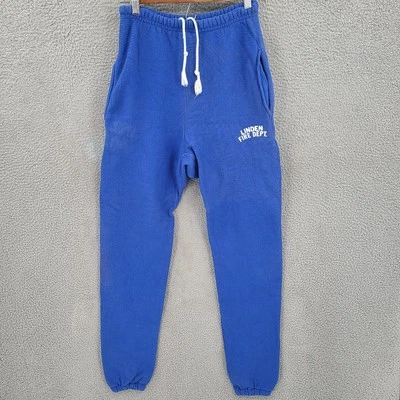 Винтажные мужские тренировочные штаны Camber маленькие синие сужающиеся для бега - Изображение 1 из 4