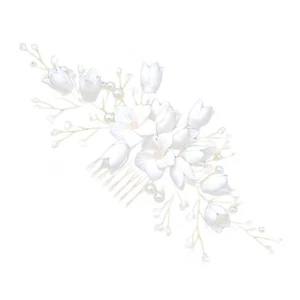  Bridal Styling Comb Hair Combs for Bridesmaids Insert Women Hairpin - Picture 1 of 12