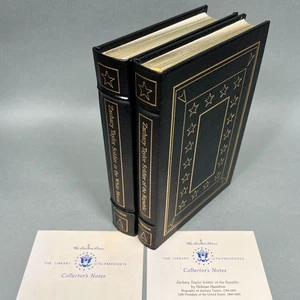 Zachary Taylor Soldier of Republic White House 2 Vol Hamilton Easton Press NOTES - Foto 1 di 23