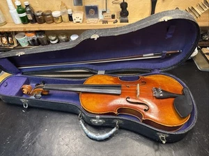 Karl HOFNER 1963 -16 Inch Viola W/ Case And Bow. Playable. - Picture 1 of 24