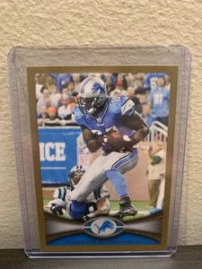 2012 Topps Gold /2012 Brandon Pettigrew #293 Detroit Lions - Picture 1 of 2