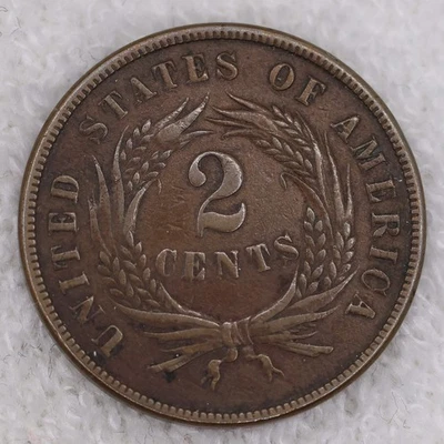 2 Cent 1865 - Image 1 of 2